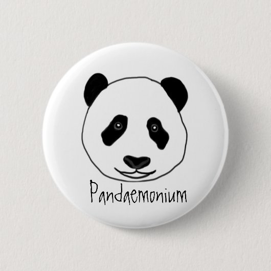 Pandaemonium Badge Ronde Button 5,7 Cm (Voorkant)