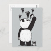 Pandalisme Briefkaart (Voorkant / Achterkant)