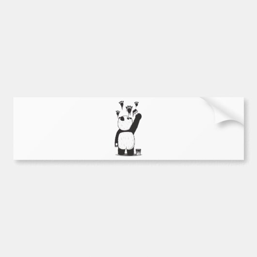 Pandalisme Bumpersticker (Voorkant)