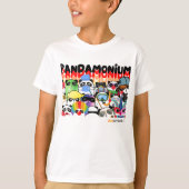 Pandamonium T-shirt (Voorkant)
