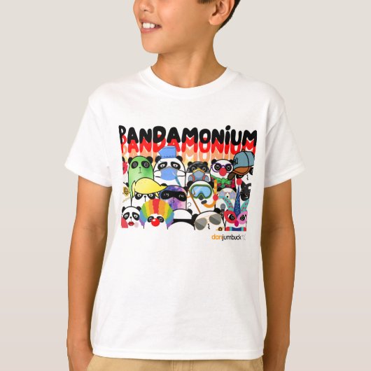 Pandamonium T-shirt (Voorkant)