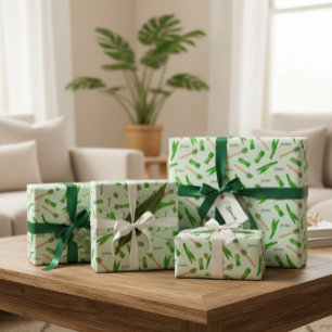 Pandanbladpatroon Inpakpapier