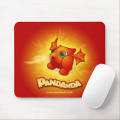 Pandanda Fiery Dragon Mousepad Muismat (Met muis)