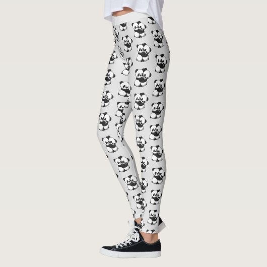 Pandas Accrocher des Leggings (Gauche)
