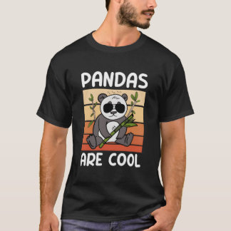 Pandas Are Wildlife Animal Zookeeper Panda Bear T-shirt