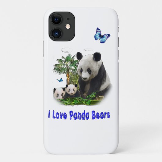 Pandas Coque-Mate iPhone 11 Coque (Dos)