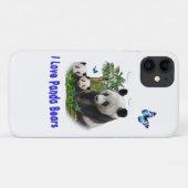 Pandas Coque-Mate iPhone 11 Coque (Dos (Horizontal))
