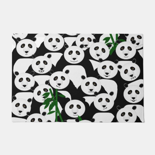 Pandas Doormat Deurmat (Voorkant)