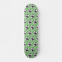 Pandas Embarquer Skateboard