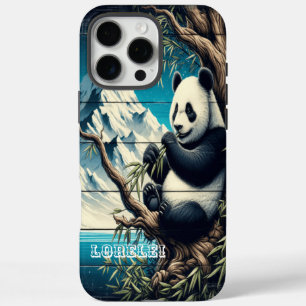 Panda's Forest Hideaway: Bamboe Verrukking iPhone 16 Pro Max Hoesje