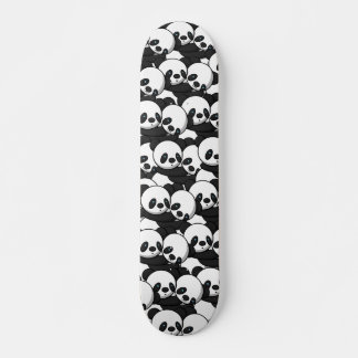 Pandas Hugging Skateboards