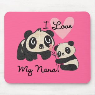 Panda's I houden van Mijn Nana Muismat