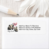 Panda's I houden van Mijn Tante Etiket (Insitu)