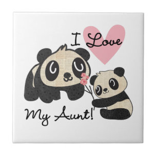 Panda's I houden van Mijn Tante Tegeltje