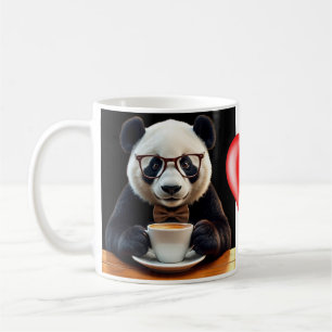 Panda's koffiepauze koffiemok