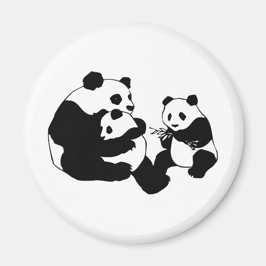 Pandas Magneet (Voorkant)