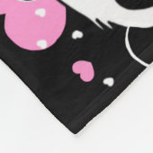pandas " panda beren " - panda - beer baby " - kaw fleece deken (Hoek)