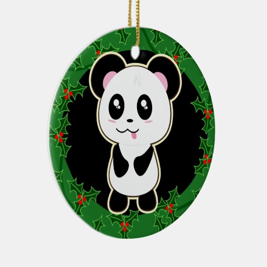 pandas " panda beren " - panda - beer baby " - kaw keramisch ornament (Rechts)