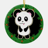 pandas " panda beren " - panda - beer baby " - kaw keramisch ornament (Voorkant)