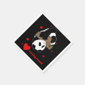 pandas " panda beren " - panda - beer baby " - kaw servetten (Hoek)