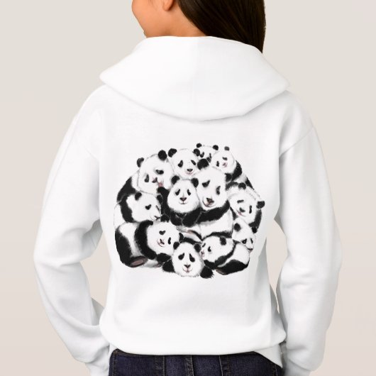 Pandas - Pandémie - Gros Hugs - Peinture - Amusant (Dos)