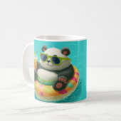 Panda's Poolside Chill Koffiemok (Voorkant links)