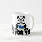 Pandas pour la tasse d'oui (Devant droit)