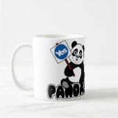 Pandas pour la tasse d'oui (Gauche)
