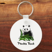 Pandas Rock Sleutelhanger (Voorkant)