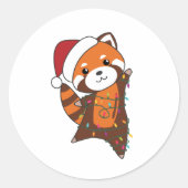 Pandas Ronde Sticker (Voorkant)