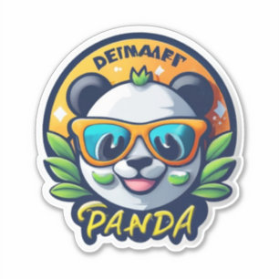 Pandas Sticker dans tous les styles