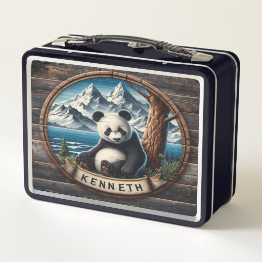 Panda's verborgen heiligdom: bamboe tevredenheid (Achterkant)