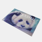 PANDA'S WELKOM DEURMAT (Schuin)