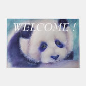 PANDA'S WELKOM DEURMAT (Voorkant)