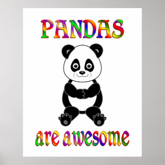 Pandas zijn Geweldige Poster