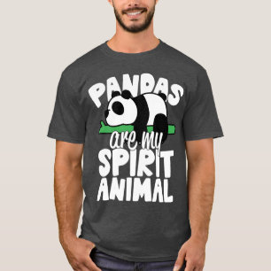 Panda's zijn mijn spirituele dier cadeau t-shirt