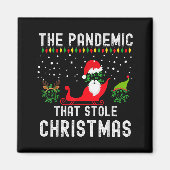 Pandemic That Stole Christmas 2020 Ugly Tacky Xmas Magneet (Voorkant)