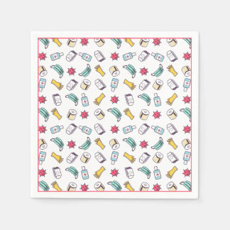 pandemisch patroon servet