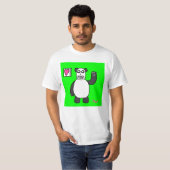 Panders de Panda T-shirt (Voorkant volledig)