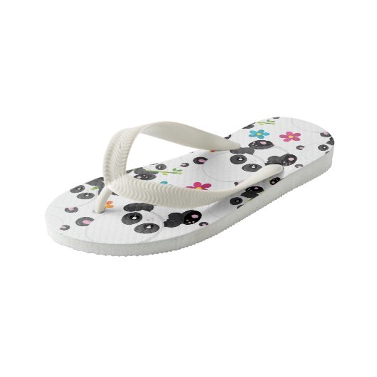 Pandese beren teenslippers (Schuin)