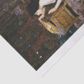 Pandora, by John William Waterhouse Decoupage Tissuepapier (Detail)