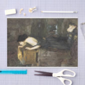 Pandora, door John William Waterhouse Decoupage Tissuepapier (Craft)