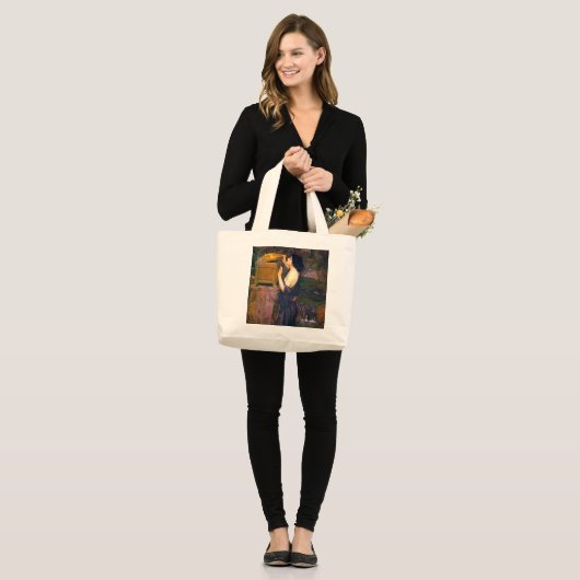 Pandora door John William Waterhouse Grote Tote Bag (Voorkant (model))
