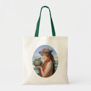 Pandora door Sir Lawrence Alma-Tadema Tote Bag