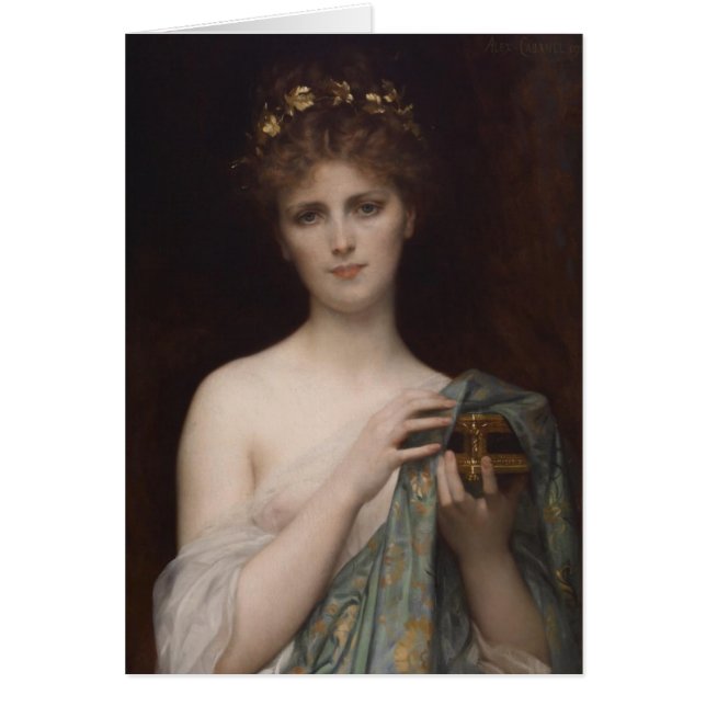 Pandora et la boîte (Devant)