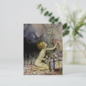 “Pandora opent de doos” door Arthur Rackham Briefkaart (Staand voorkant)