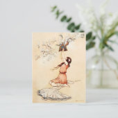  Pandora opent haar doos Briefkaart (Staand voorkant)