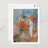 Pandora, Redon Briefkaart (Voorkant / Achterkant)