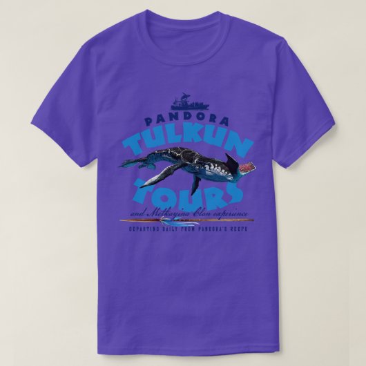 Pandora Tulkun Tours T-shirt (Design voorkant)