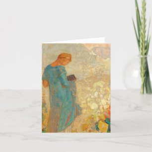 Pandora van Odilon Redon Bedankkaart